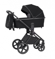 Коляска 2 в 1 Carrello Ultimo CRL-6518 / 2024 с регулировкой высоты, Sable Black (Черный)