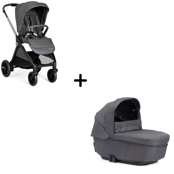 Коляска 2 в 1 Chicco Bellagio, Black Satin (Черный)