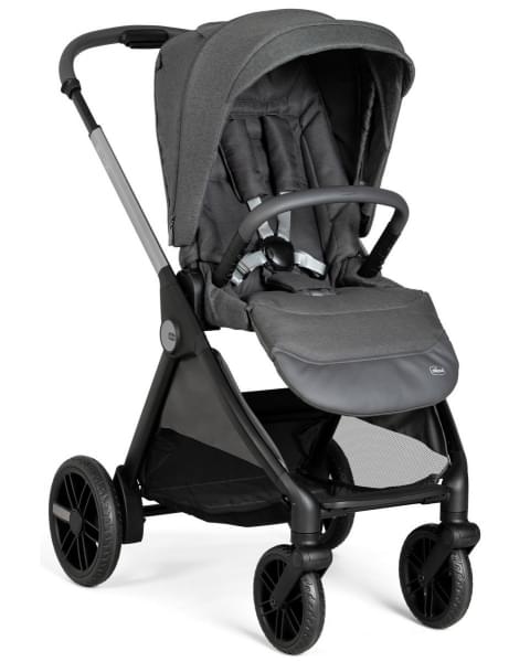 Коляска 2 в 1 Chicco Bellagio, Black Satin (Черный)