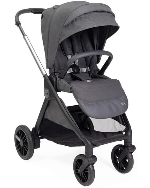 Коляска 2 в 1 Chicco Bellagio, Black Satin (Черный)