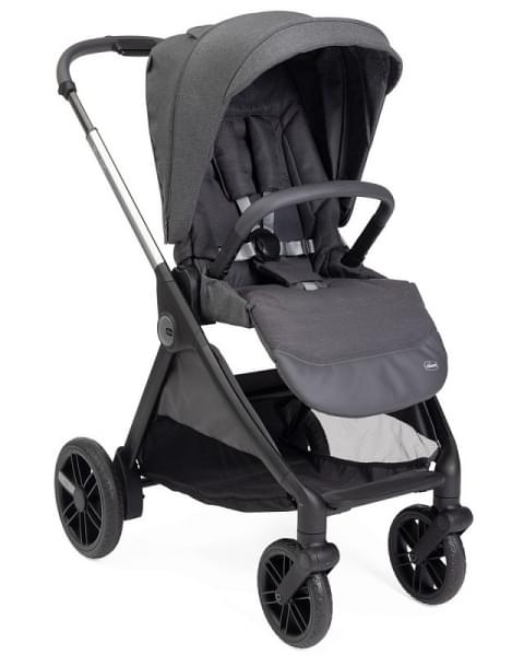 Коляска 2 в 1 Chicco Bellagio, Black Satin (Черный)