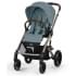 Коляска 2 в 1 Cybex Balios S Lux TPE 2025, Stormy Blue с дождевиком