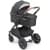 Коляска 2 в 1 Happy Baby Mommer Pro Nova (надувные колеса), Black Nova (Черный)