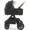 Коляска 2 в 1 Happy Baby Mommer Pro (надувные колеса), Black Nova (Черный)