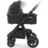 Коляска 2 в 1 Happy Baby Mommer Pro Nova (надувные колеса), Black Nova (Черный)