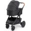 Коляска 2 в 1 Happy Baby Mommer Pro (надувные колеса), Black Nova (Черный)