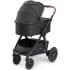 Коляска 2 в 1 Happy Baby Mommer Pro Nova (надувные колеса), Black Nova (Черный)