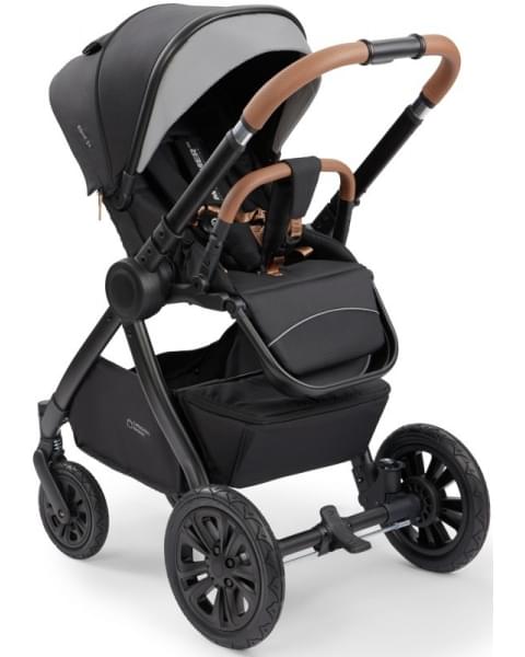 Коляска 2 в 1 Happy Baby Mommer Pro Nova (надувные колеса), Black Nova (Черный)