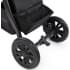 Коляска 2 в 1 Happy Baby Mommer Pro Nova (надувные колеса), Black Nova (Черный)