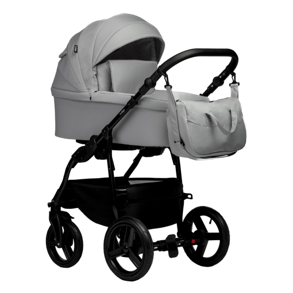 Коляска 2 в 1 Indigo Impulse Eco, Ie 04 (Светло-серый)