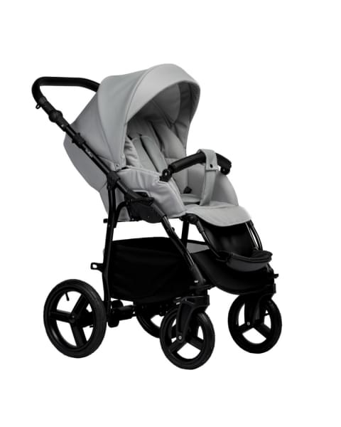 Коляска 2 в 1 Indigo Impulse Eco, Ie 04 (Светло-серый)