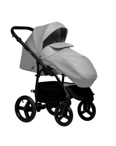 Коляска 2 в 1 Indigo Impulse Eco, Ie 04 (Светло-серый)