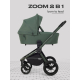 Коляска 2 в 1 Mowbaby Zoom PU Forest green