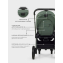 Коляска 2 в 1 Mowbaby Zoom PU Forest green