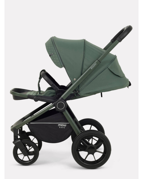 Коляска 2 в 1 Mowbaby Zoom PU Forest green