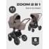 Коляска 2 в 1 Mowbaby Zoom PU Mocca