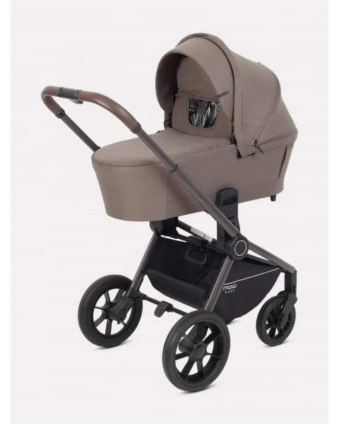 Коляска 2 в 1 Mowbaby Zoom PU Mocca