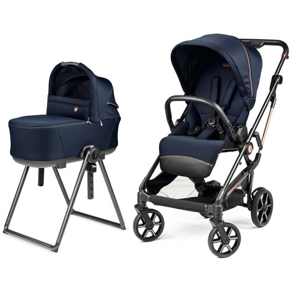 Коляска 2 в 1 Peg Perego Vivace Flex, Blue Shine (Синий)