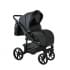 Коляска 2 в 1 Sevillababy Tisso, TIS-07 - Черный / Эко-кожа