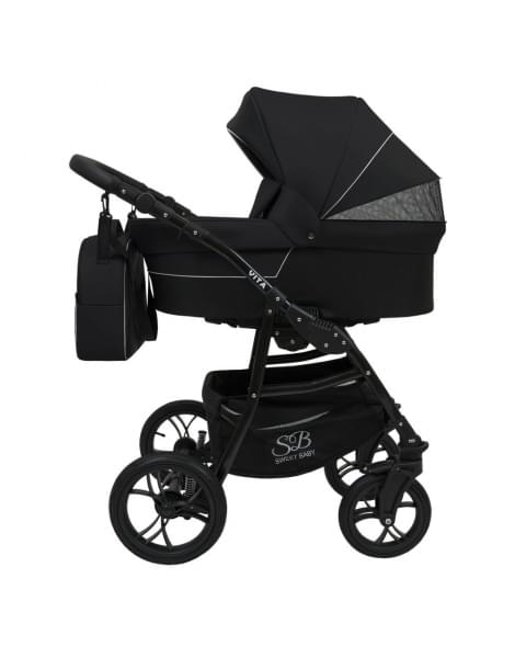 Коляска 2 в 1 Sweet Baby Vita, Black (Черный)