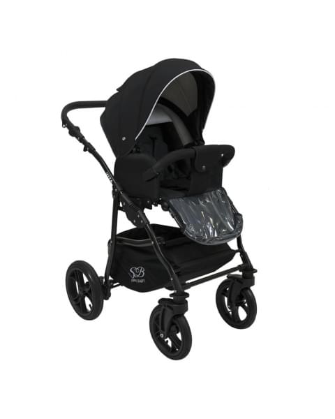 Коляска 2 в 1 Sweet Baby Vita, Black (Черный)