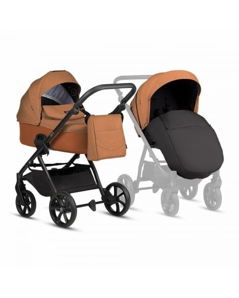 Коляска 2 в 1 Tutis Leo 3+, Orange (280)