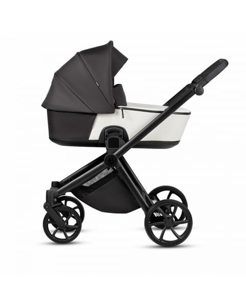 Коляска 2 в 1 Tutis Mio 3+ New Leather, Silver Grey (200)