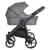 Коляска 2 в 1 Tutis Novo Leather 2023, Dark Grey (Темно-серый)