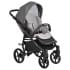 Коляска 2 в 1 Tutis Novo Leather 2023, Dark Grey (Темно-серый)