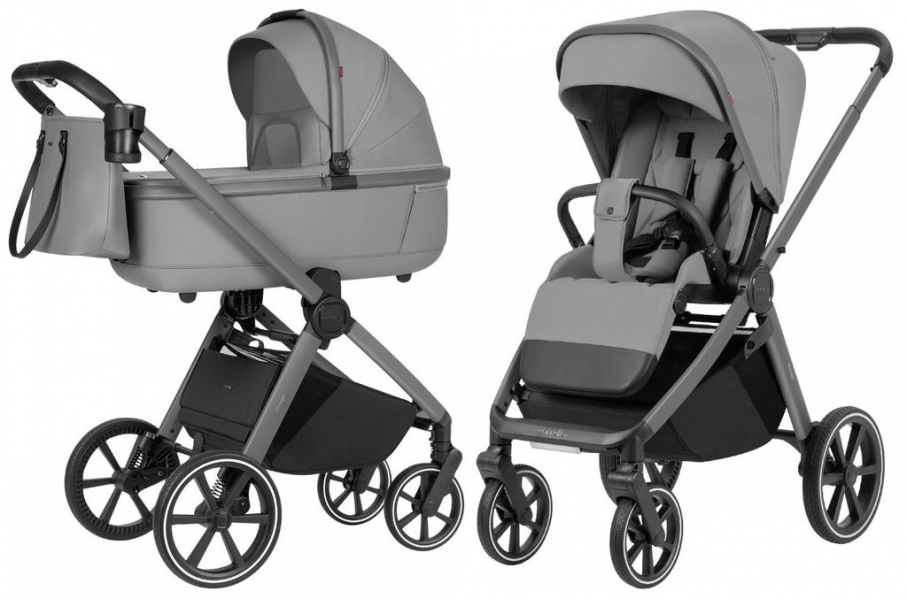 Коляска 2в1 Carrello Omega Deluxe CRL-6531 Cliff Grey