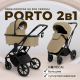 Детская коляска Sweet Baby Porto 2 в 1 Beige