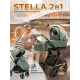 Коляска 2 в 1 Sweet Baby Stella Green