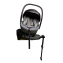 Коляска 3 в 1 Agex Prima Pro 2025, Midnight Grey (Темно-серый) + Автокресло Agex i-Safe (0-13 кг), Grey (Серый)