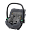 Коляска 3 в 1 Agex Prima Pro 2025, Midnight Grey (Темно-серый) + Автокресло Agex i-Safe (0-13 кг), Grey (Серый)