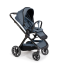 Коляска 3 в 1 Agex Prima Pro 2025, Midnight Grey (Темно-серый) + Автокресло Agex i-Safe (0-13 кг), Grey (Серый)