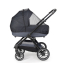 Коляска 3 в 1 Agex Prima Pro 2025, Midnight Grey (Темно-серый) + Автокресло Agex i-Safe (0-13 кг), Grey (Серый)
