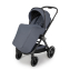 Коляска 3 в 1 Agex Prima Pro 2025, Midnight Grey (Темно-серый) + Автокресло Agex i-Safe (0-13 кг), Grey (Серый)