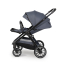 Коляска 3 в 1 Agex Prima Pro 2025, Midnight Grey (Темно-серый) + Автокресло Agex i-Safe (0-13 кг), Grey (Серый)