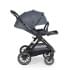 Коляска 3 в 1 Agex Prima Pro 2025, Midnight Grey (Темно-серый) + Автокресло Agex i-Safe (0-13 кг), Grey (Серый)