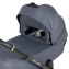 Коляска 3 в 1 Agex Prima Pro 2025, Midnight Grey (Темно-серый) + Автокресло Agex i-Safe (0-13 кг), Grey (Серый)