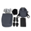 Коляска 3 в 1 Agex Prima Pro 2025, Midnight Grey (Темно-серый) + Автокресло Agex i-Safe (0-13 кг), Grey (Серый)