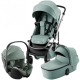 Коляска 3 в 1 Britax Roemer Smile 5Z, Jade Green (Зеленый) + Автокресло Baby-Safe Pro, Jade Green (Зеленый)