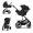 Коляска 3 в 1 Cybex Balios S Lux 2025 цвет Moon Black + Автокресло Aton