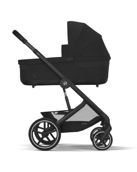 Коляска 3 в 1 Cybex Balios S Lux 2025 цвет Moon Black + Автокресло Aton B2