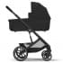 Коляска 3 в 1 Cybex Balios S Lux 2025 цвет Moon Black + Автокресло Aton B2