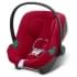 Коляска 3 в 1 Cybex Priam IV Chrome Brown и автокресло Aton B2 i-Size Dynamic Red Peach Pink