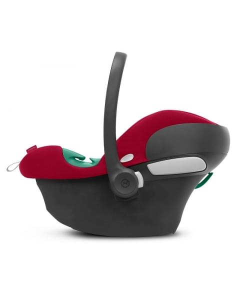 Коляска 3 в 1 Cybex Priam IV Chrome Brown и автокресло Aton B2 i-Size Dynamic Red Peach Pink