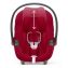 Коляска 3 в 1 Cybex Priam IV Chrome Brown и автокресло Aton B2 i-Size Dynamic Red Peach Pink