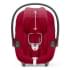 Коляска 3 в 1 Cybex Priam IV Chrome Brown и автокресло Aton B2 i-Size Dynamic Red Peach Pink