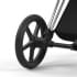 Коляска 3 в 1 Cybex Priam IV Chrome Brown и автокресло Aton B2 i-Size Dynamic Red Peach Pink